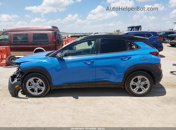 KM8K62AB0PU953793 2023 HYUNDAI KONA Синий Панорамный вид салона 360°