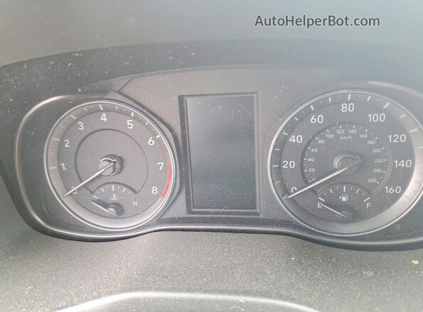KM8K62AB1PU049273 2023 HYUNDAI KONA Gray Vista del cuadro de instrumentos