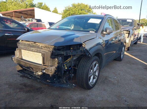 KM8K62AB1PU981585 2023 HYUNDAI KONA Gray Առջևի ձախ երեք քառորդ տեսարան