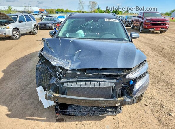 KM8K62AB2NU803861 2022 HYUNDAI KONA Charcoal Widok z przodu