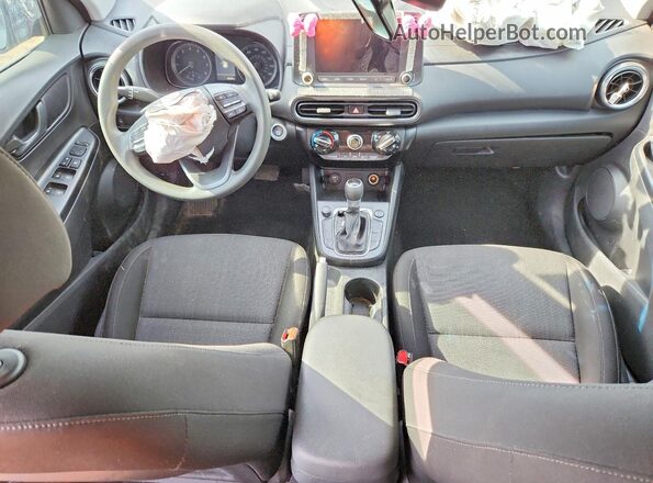 KM8K62AB2NU803861 2022 HYUNDAI KONA Charcoal Widok deski rozdzielczej