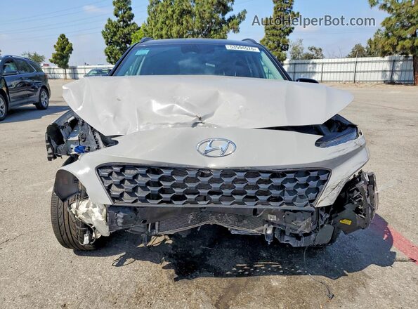 KM8K62AB2NU832843 2022 HYUNDAI KONA Gray Front view