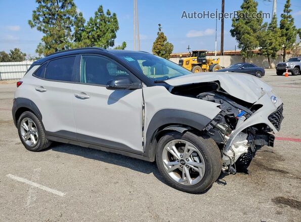 KM8K62AB2NU832843 2022 HYUNDAI KONA Gray Front right
