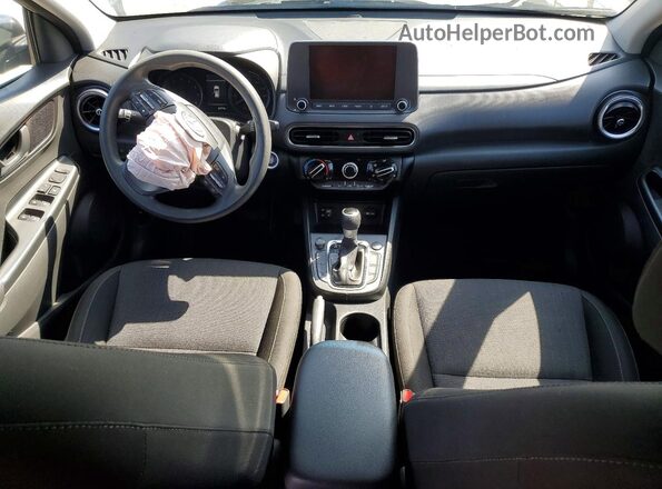 KM8K62AB2NU832843 2022 HYUNDAI KONA Gray Dashboard view