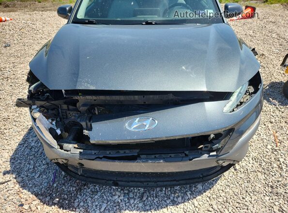 KM8K62AB3NU866290 2022 HYUNDAI KONA Gray Rear interior view