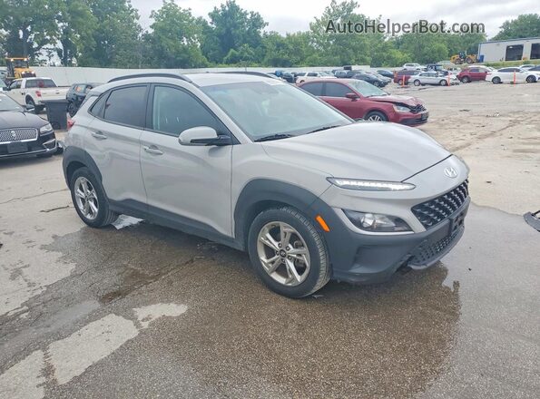 KM8K62AB3PU020695 2023 HYUNDAI KONA Серебряный Передняя правая четверть