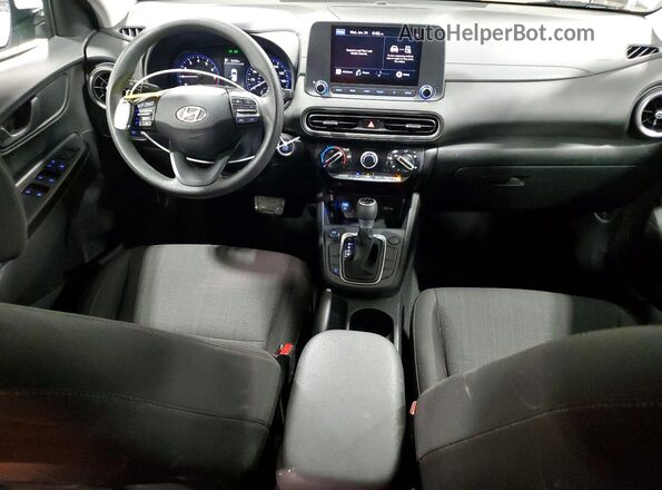 KM8K62AB3PU026979 2023 HYUNDAI KONA White Առջևի վահանակի տեսք