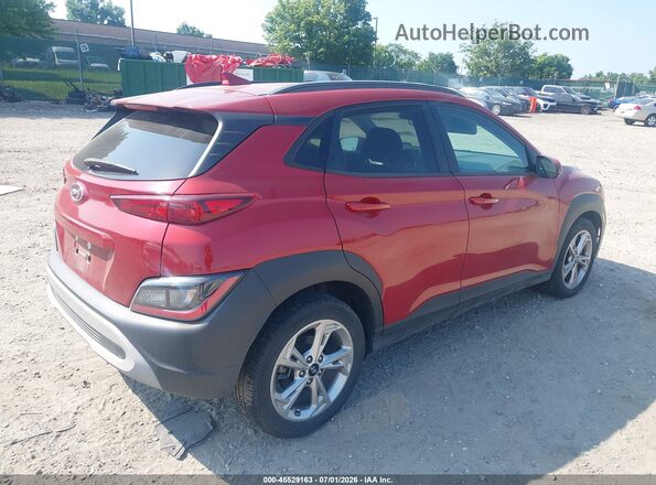 KM8K62AB4NU795049 2022 HYUNDAI KONA Red Задня права чверть