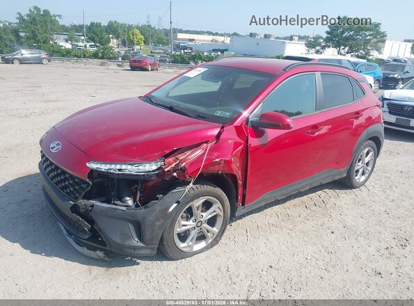KM8K62AB4NU795049 2022 HYUNDAI KONA Red Передня ліва чверть