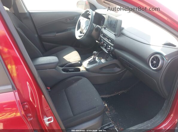 KM8K62AB4NU795049 2022 HYUNDAI KONA Red Вид салону спереду