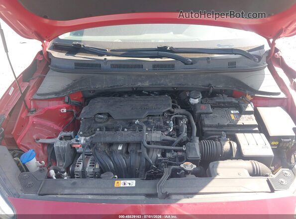 KM8K62AB4NU795049 2022 HYUNDAI KONA Red Вид ззаду