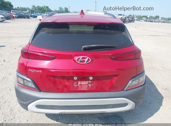 KM8K62AB4NU795049 2022 HYUNDAI KONA Red 