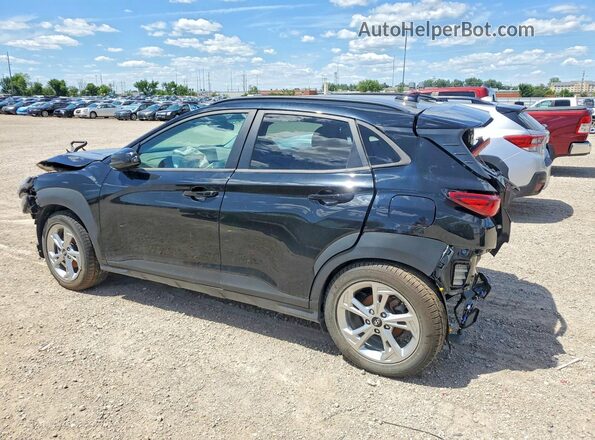 KM8K62AB5NU761640 2022 HYUNDAI KONA Black უკანა მარცხენა