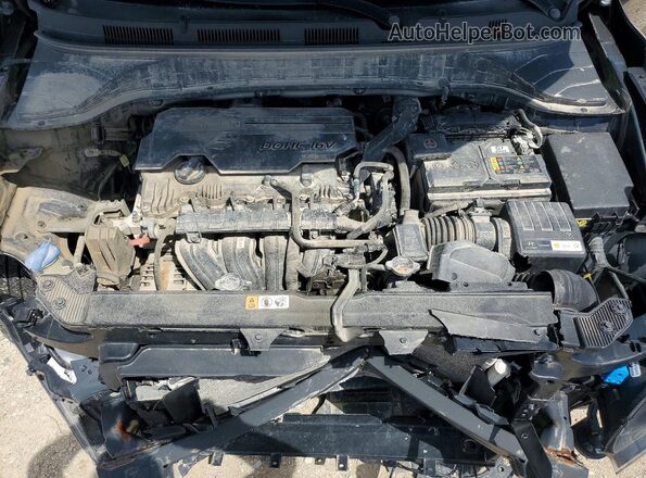 KM8K62AB5NU761640 2022 HYUNDAI KONA Black ძრავის განყოფილების ხედი