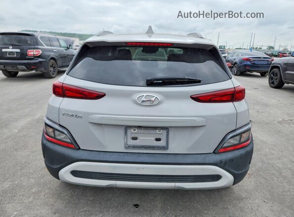 KM8K62AB7PU030260 2023 HYUNDAI KONA Gray Вид ззаду