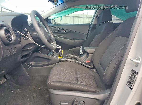 KM8K62AB7PU947571 2023 HYUNDAI KONA Gray Вид салону спереду
