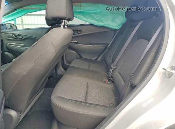 KM8K62AB7PU947571 2023 HYUNDAI KONA Gray Вид задньої частини салону