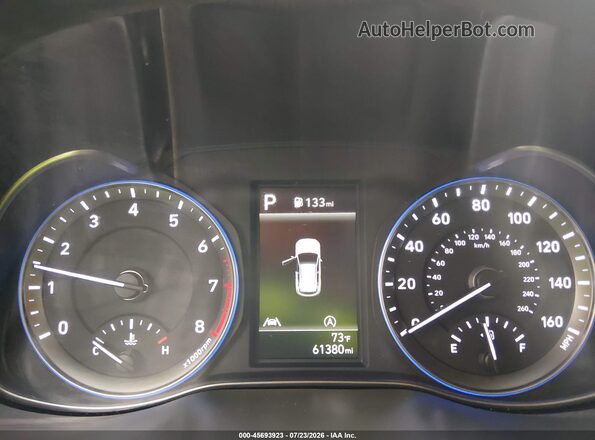 KM8K62AB7PU955685 2023 HYUNDAI KONA Gray Հետևի նստատեղերի տեսք
