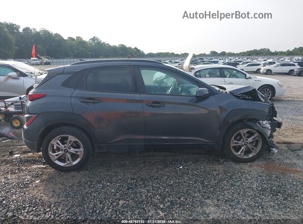 KM8K62AB8NU800527 2022 HYUNDAI KONA Gray Вид задньої частини салону
