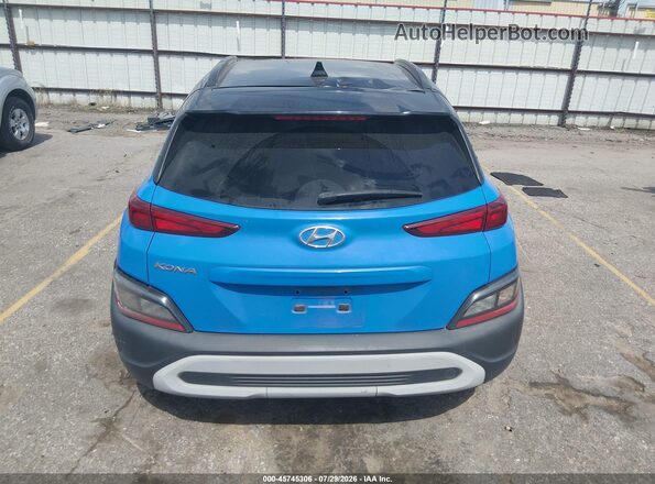 KM8K62AB8NU900627 2022 HYUNDAI KONA Blue 