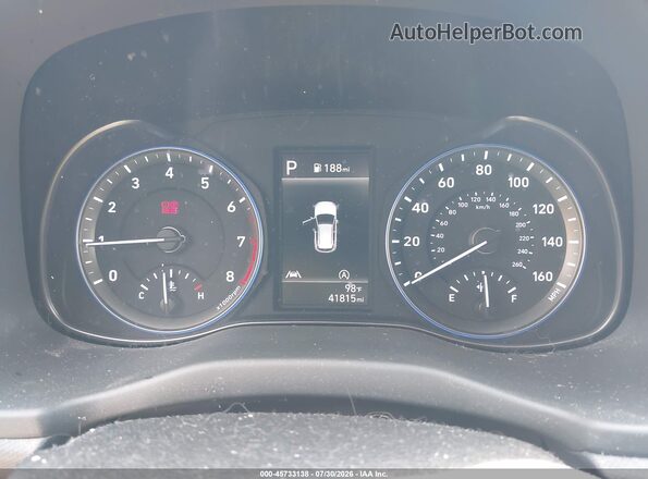 KM8K62AB9NU916819 2022 HYUNDAI KONA Red Widok tylnych siedzeń