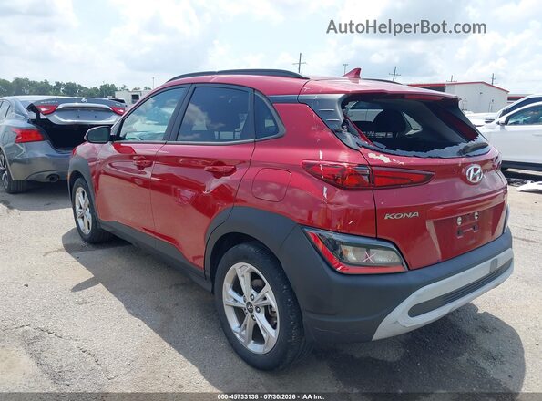 KM8K62AB9NU916819 2022 HYUNDAI KONA Red Tył lewy