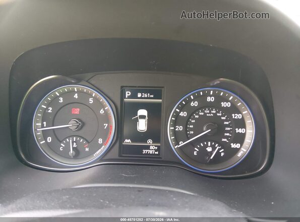 KM8K62ABXPU954899 2023 HYUNDAI KONA Green Widok tylnych siedzeń
