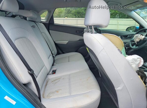 KM8K62ABXPU955907 2023 HYUNDAI KONA Blue Rear interior view