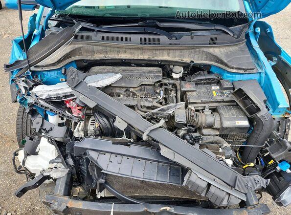 KM8K62ABXPU955907 2023 HYUNDAI KONA Blue Engine compartment view