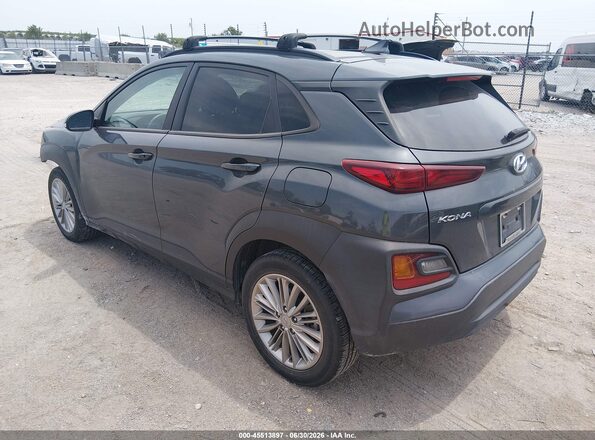 KM8K6CAA0MU736432 2021 HYUNDAI KONA Gray Հետևի ձախ