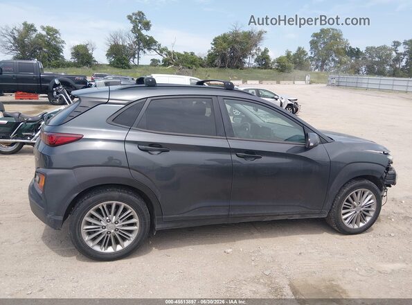 KM8K6CAA0MU736432 2021 HYUNDAI KONA Gray Սալոնի 360 աստիճան տեսք