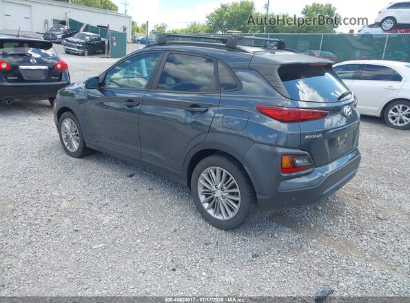 KM8K6CAA1KU352897 2019 HYUNDAI KONA Gray Trasero izquierdo