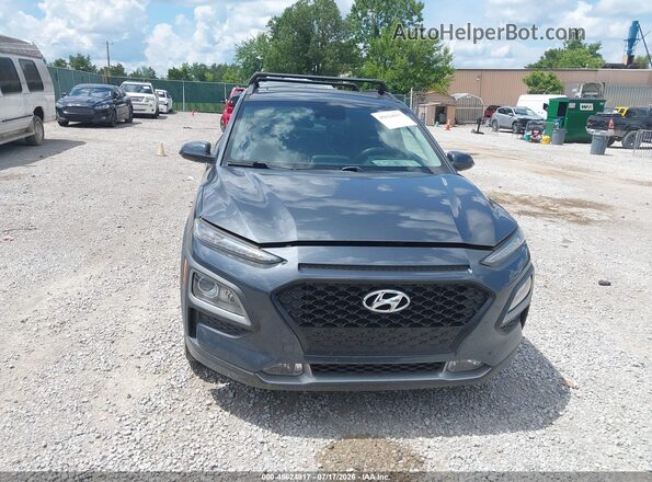 KM8K6CAA1KU352897 2019 HYUNDAI KONA Gray Vista frontal