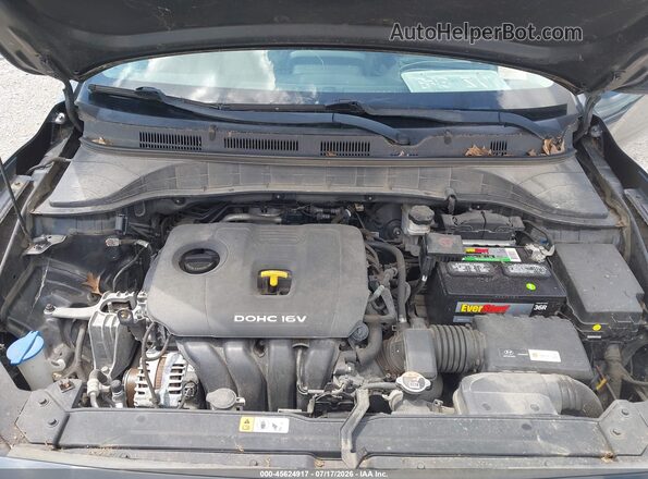 KM8K6CAA1KU352897 2019 HYUNDAI KONA Gray Vista trasera
