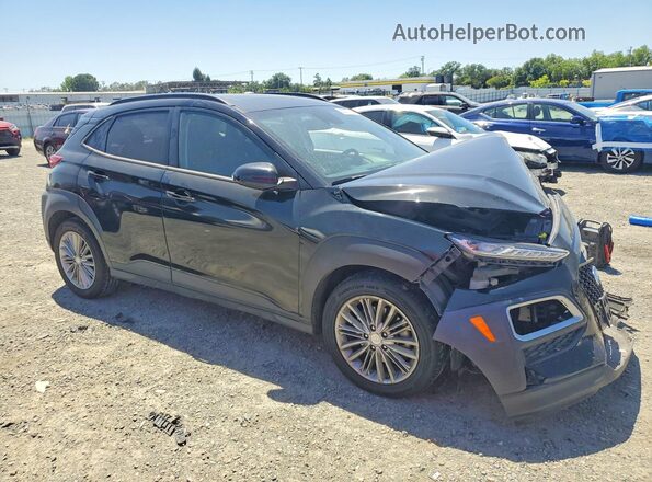 KM8K6CAA1LU539087 2020 HYUNDAI KONA Black Przód prawy