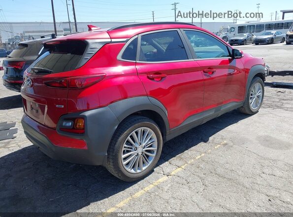 KM8K6CAA2KU319746 2019 HYUNDAI KONA Red Հետևի աջ