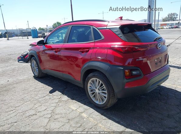 KM8K6CAA2KU319746 2019 HYUNDAI KONA Red Հետևի ձախ