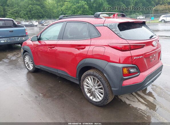 KM8K6CAA2LU503070 2020 HYUNDAI KONA Red Trasero izquierdo