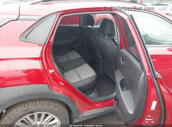 KM8K6CAA2LU503070 2020 HYUNDAI KONA Red Vista de la etiqueta del VIN