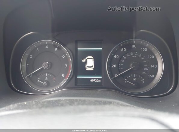 KM8K6CAA2LU503070 2020 HYUNDAI KONA Red Vista de los asientos traseros