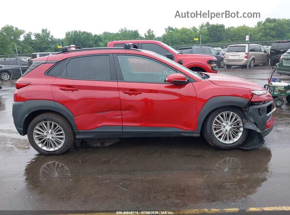 KM8K6CAA2LU503070 2020 HYUNDAI KONA Red Vista interior trasera