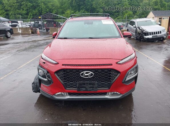 KM8K6CAA2LU503070 2020 HYUNDAI KONA Red Vista del cuadro de instrumentos