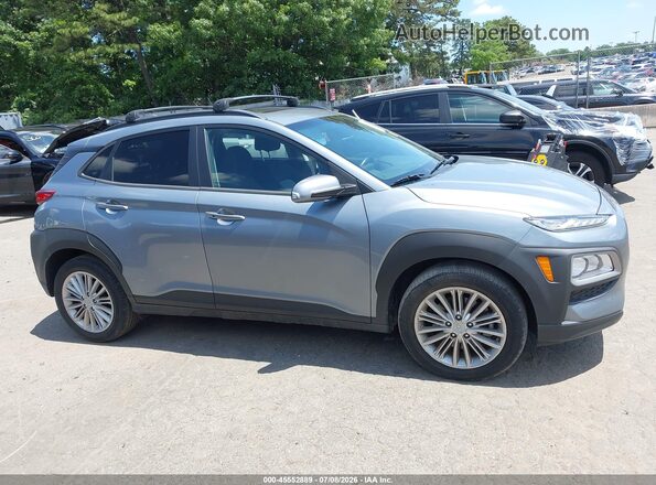 KM8K6CAA3MU702078 2021 HYUNDAI KONA Серый Вид задней части салона