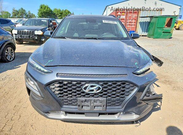 KM8K6CAA4LU529251 2020 HYUNDAI KONA Gray Front view