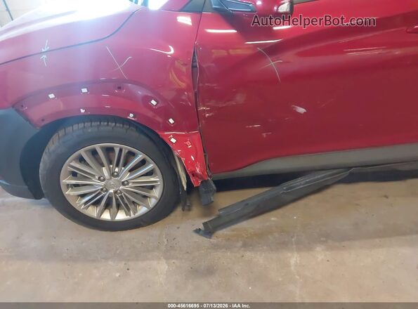 KM8K6CAA4MU706592 2021 HYUNDAI KONA Red Widok z przodu