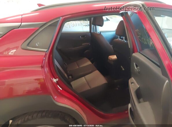 KM8K6CAA4MU706592 2021 HYUNDAI KONA Red Widok naklejki z numerem VIN