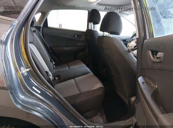 KM8K6CAA4MU736322 2021 HYUNDAI KONA Gray Vista de la etiqueta del VIN