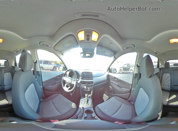 KM8K6CAA6LU419365 2020 HYUNDAI KONA Gray Панорамний вид салону 360°