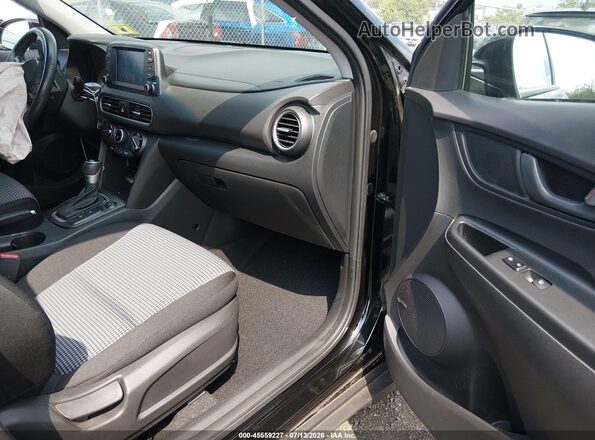 KM8K6CAA6MU678617 2021 HYUNDAI KONA Black წინა სალონის ხედი