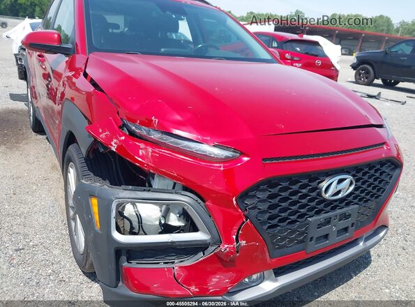 KM8K6CAAXKU337041 2019 HYUNDAI KONA Red Вид спереду